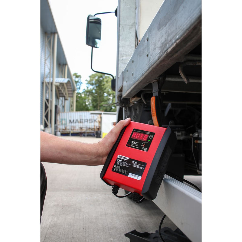 Sealey Schumacherï Intelligent Speed Charge Battery Charger/Maintainer 12V 15A/2 Sealey - Dynamic Drive