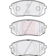 Apec Front Brake Pad Set PAD2193