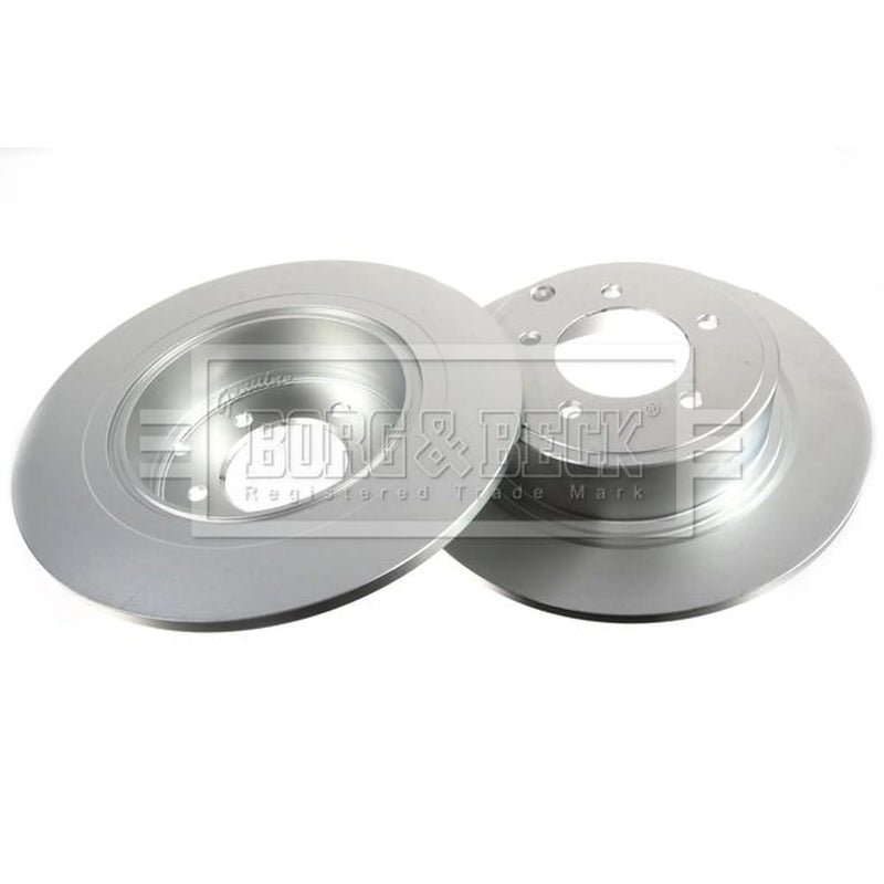 Borg & Beck Front & Rear Brake Discs & Pads fits Mitsubishi Outlander II