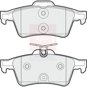Apec Rear Brake Pad Set PD3277