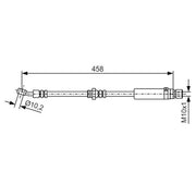 Bosch Brake Hydraulic Hose Line Front Right 1 987 481 663