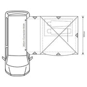 Outdoor Revolution Cayman DT (180-220) 2025 Driveaway Awning Outdoor Revolution - Dynamic Drive