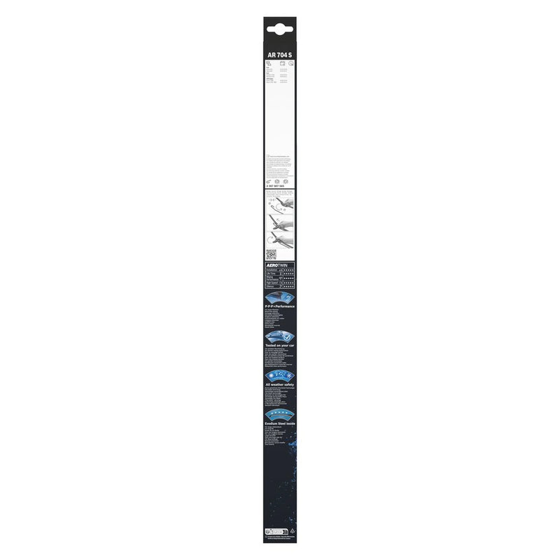 Bosch Aerotwin Front Wiper Blade Set 700mm + 600mm — AR704S fits Ford Galaxy