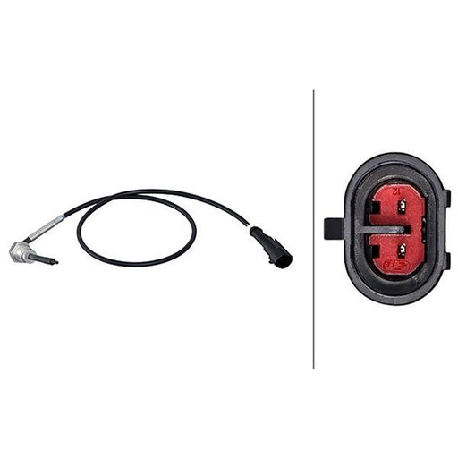 Hella Exhaust Gas Temperature Sensor fits Iveco Daily III 1999-2007 2.8