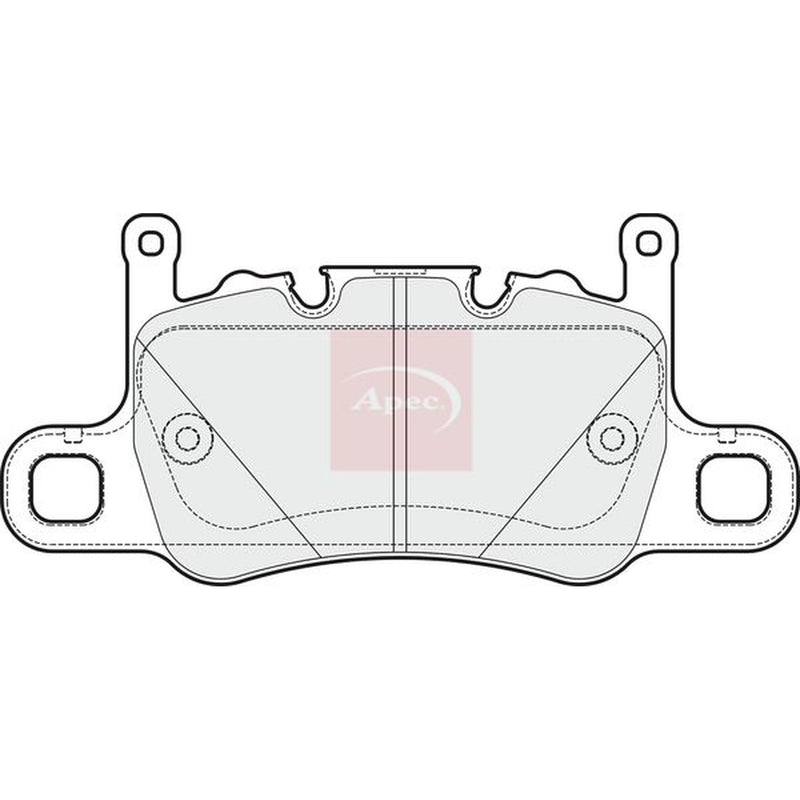 Apec Front & Rear Pads fits Porsche 911 2013-2020 3.0 3.8