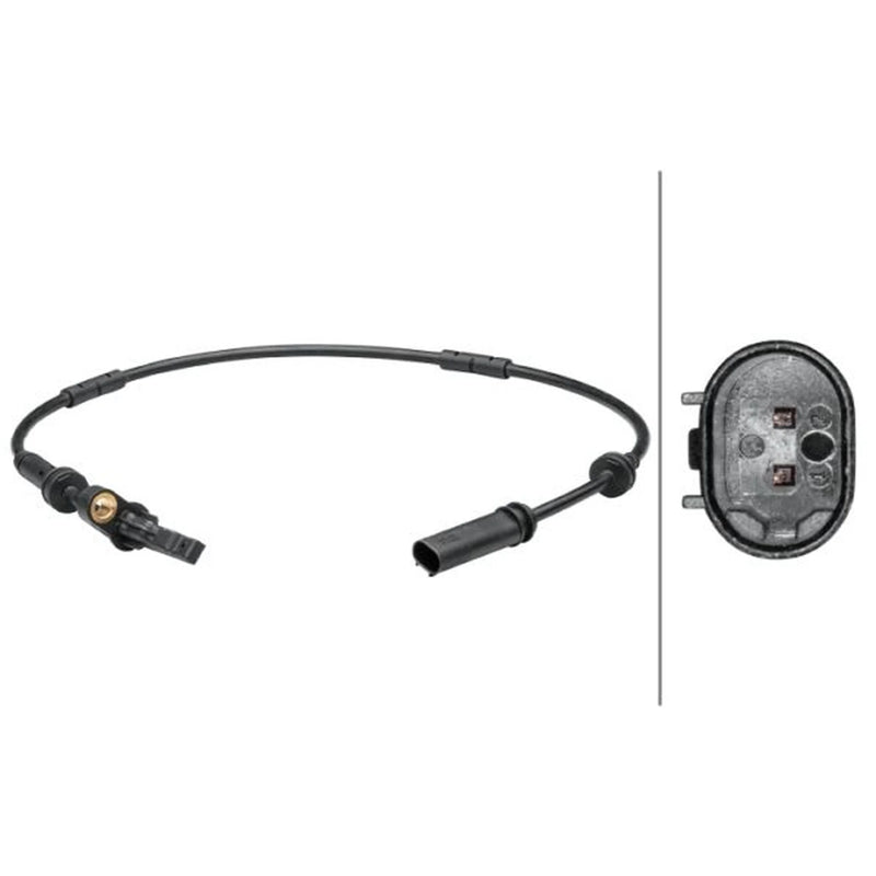 Hella ABS Wheel Speed Sensor Rear fits BMW X3 2010-2017