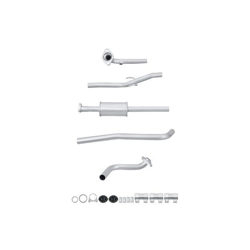 Hella Front Silencer Front fits Toyota Yaris/Vitz 1999-2005 1.0