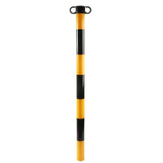 Laser Chain Support Post with Cap (Black/Yellow) 61607 Laser - Dynamic Drive