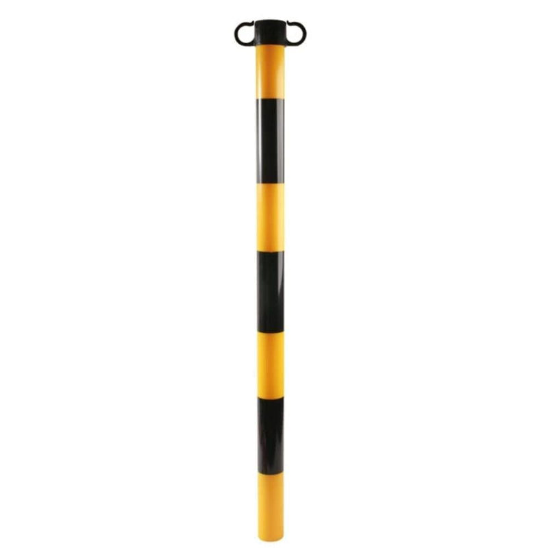 Laser Chain Support Post with Cap (Black/Yellow) 61607 Laser - Dynamic Drive