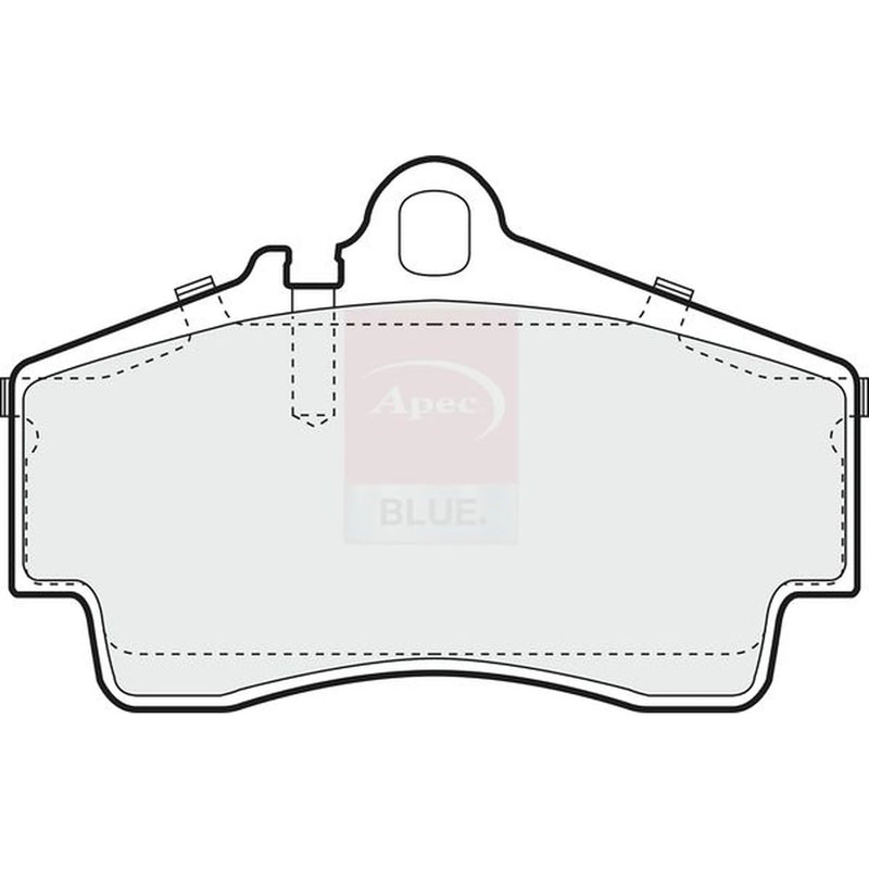 Apec Rear Brake Pad Set PD3494