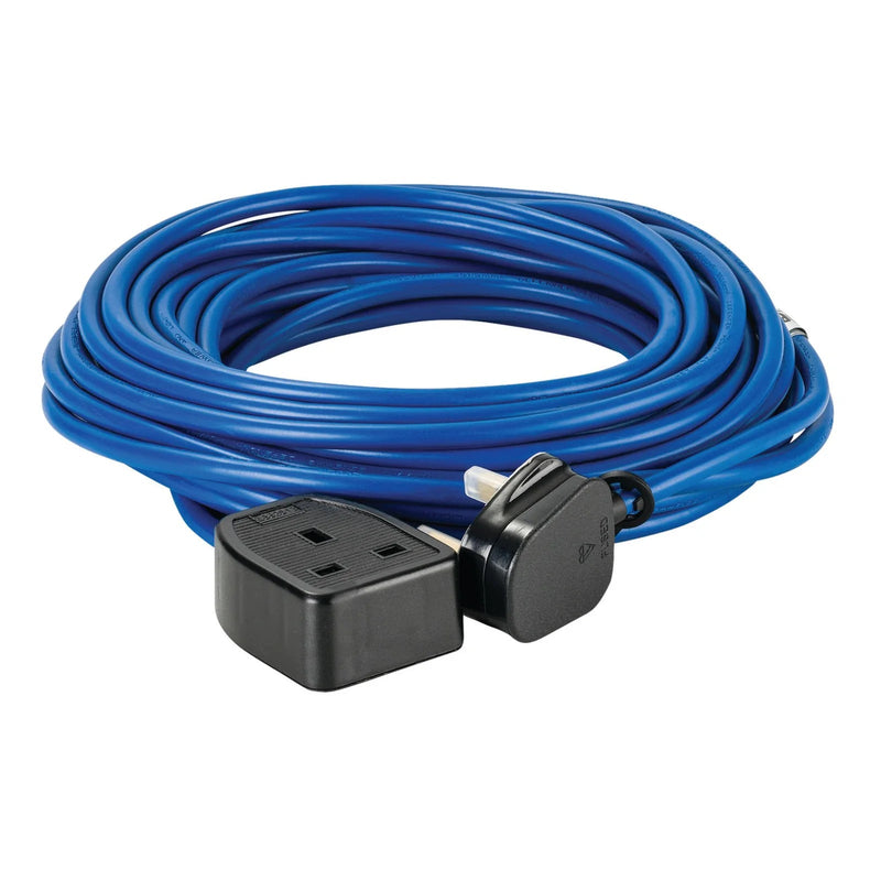Defender E85222 230V Extension Lead, Blue, 1.5mm², 13A ,14m - E85222 - image 1