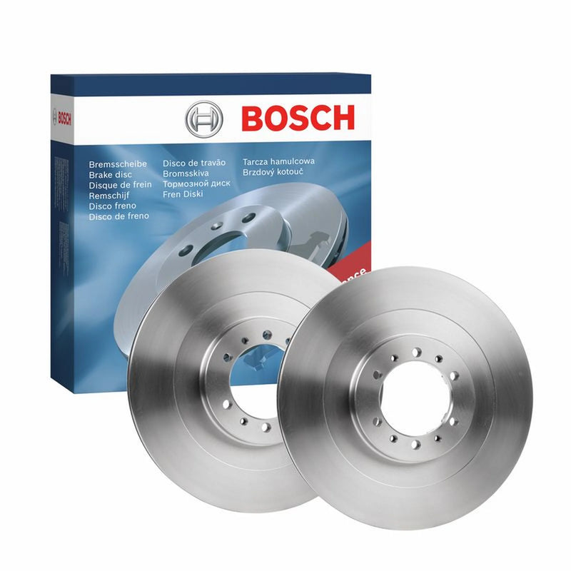 Bosch 2 x Vented Front Brake Discs 0986479469-x2