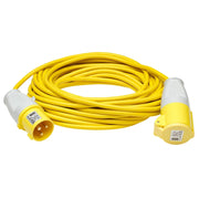 Defender E85111 Extension Lead, Yellow, 1.5mm², 16A, 14m - E85111 - image 1