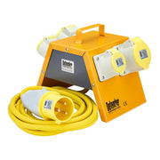 Defender E13108 110V Splitter Box, 2 x 16A / 2 x 32A - E13108 - image 1