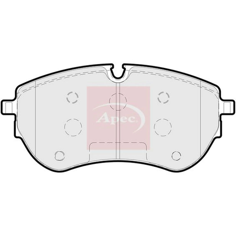 Apec Front Brake Pad Set PAD2228