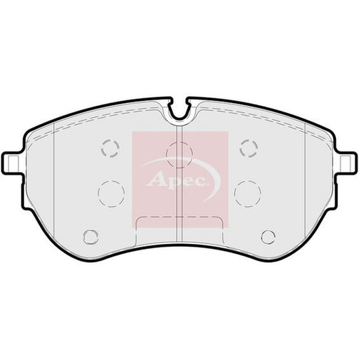 Apec Front Brake Pad Set fits VW Amarok 2016-2022 3.0