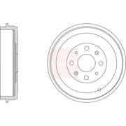 Apec Brake Drum Assembly Rear DRM9941