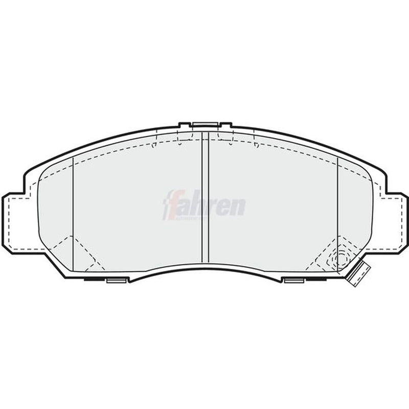Fahren Front Brake Pad Set FBP3527