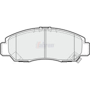 Fahren Front & Rear Pads fits Honda Civic VII 2001-2005 1.6 2.0