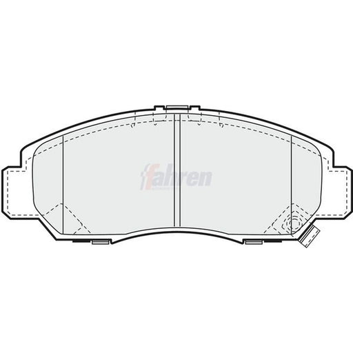 Fahren Front Brake Pad Set FBP3527