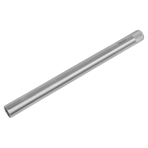 Sealey Spark Plug Socket 14mm 3/8"Sq 12-Point Magnetic Drive 250mm Long AK6551 Sealey - Dynamic Drive