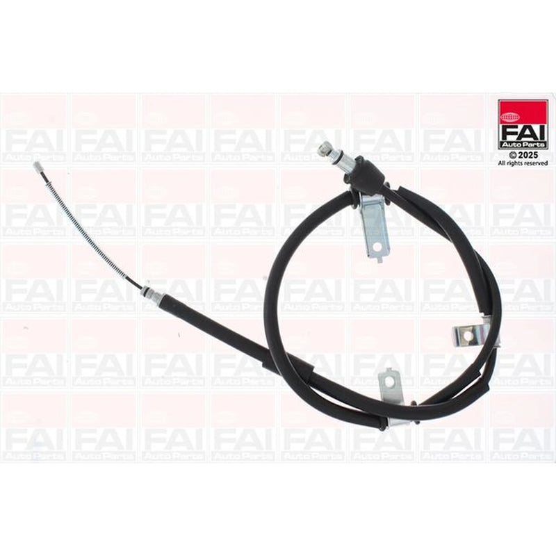 FAI Handbrake Cable Left Rear fits Kia Picanto I 2004-2011 1.0 1.1