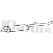 Klarius Box With Centre Pipe Centre fits Citroën Dispatch I 1999-2006 2.0