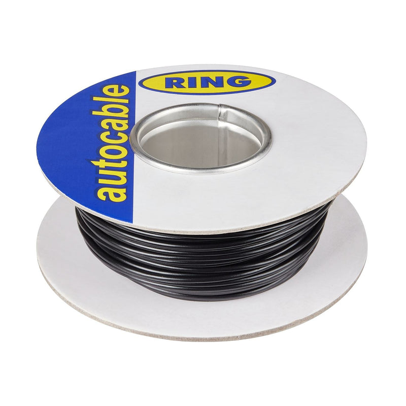 Ring Automotive RC0117B Cables, 28/0.30 mm, 50 m, Black Ring Automotive - Dynamic Drive