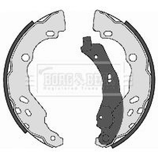 Borg & Beck Brake Shoe Set Axle Kit BBS6362