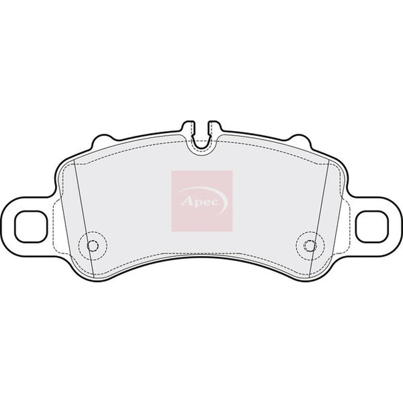 Apec Front Brake Pad Set PAD2142