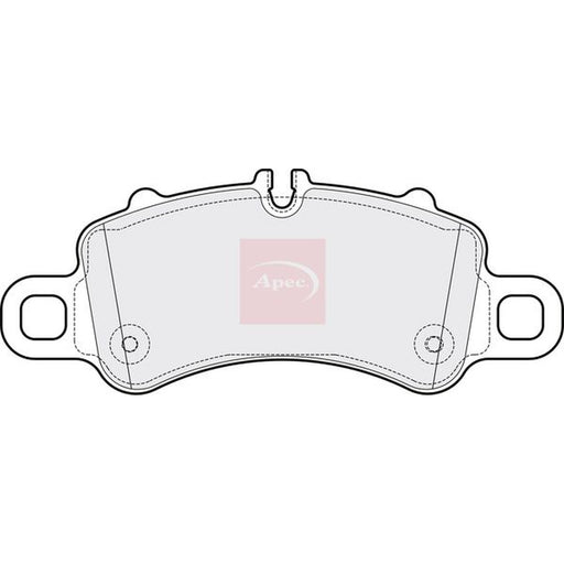 Apec Front Brake Pad Set fits Porsche 718 Boxster 2016-2017 2.5
