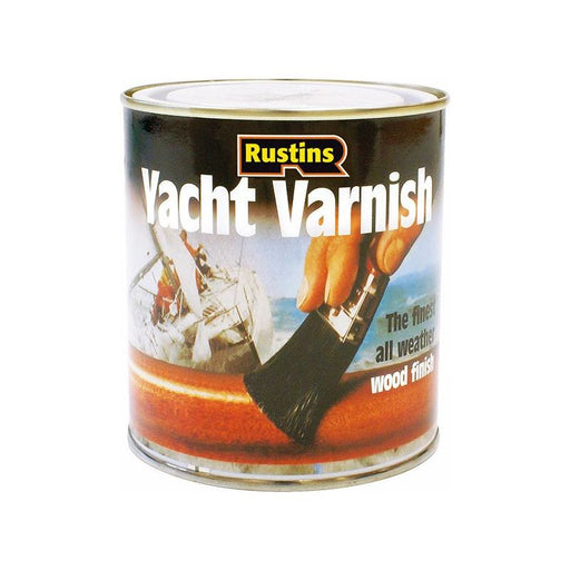 Rustins Yacht Varnish Satin 500ml Rustins - Dynamic Drive