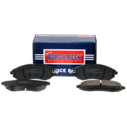Borg & Beck Front Brake Discs & Pads fits Chevrolet Kalos 2005-2013 1.2 1.4