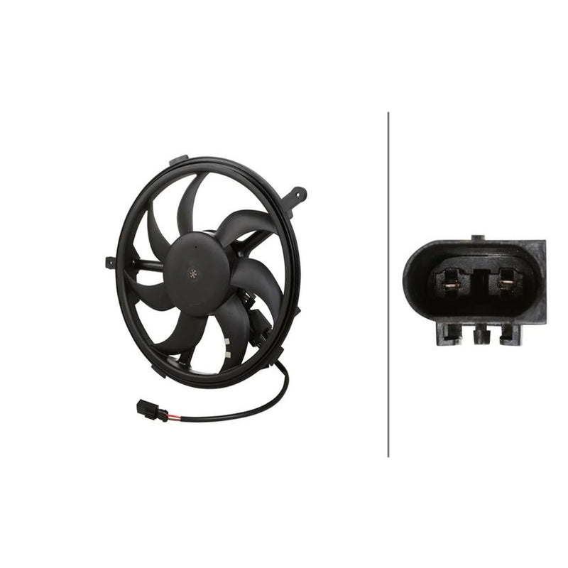 Hella Engine Cooling Fan fits Mini Mini 2006-2015