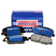 Borg & Beck Front & Rear Brake Discs & Pads fits Kia Pro Cee'D Hatchback