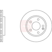 Apec 2 x Vented Brake Discs fits Mercedes-Benz A-Class 1997-2004