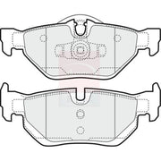Apec Rear Brake Pad Set PD3083