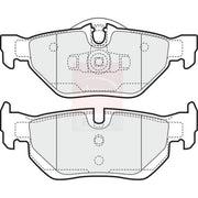 Apec Front & Rear Pads fits BMW 1 2004-2011