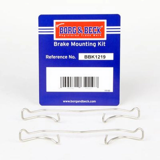 Borg & Beck Brake Pad Accessory Fitting Kit Front BBK1219