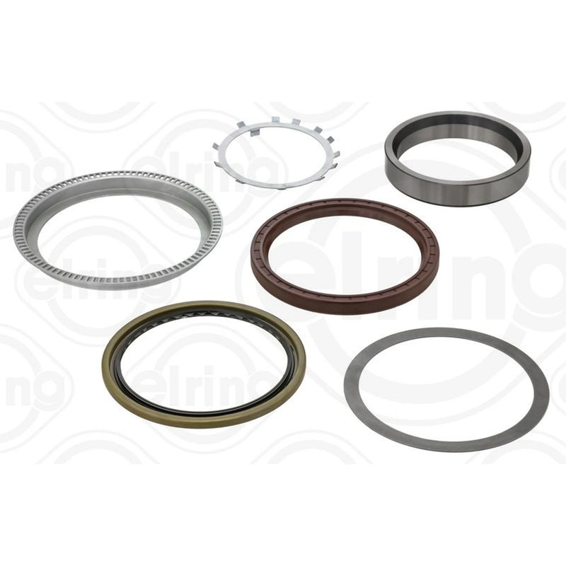 Elring Wheel Hub Gasket Set Rear fits Mercedes-Benz Actros 1996-2002