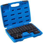 Laser Impact Bit & Socket Set 3/4"D, 1"D 16pc 7128 Laser - Dynamic Drive