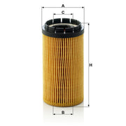 MANN-FILTER Service Kit with Air & Oil Filters fits Kia Cerato I 2004-2006 2.0