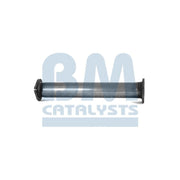 BM Catalysts Exhaust Pipe OD fits Nissan Navara NP300 2009 on 2.5