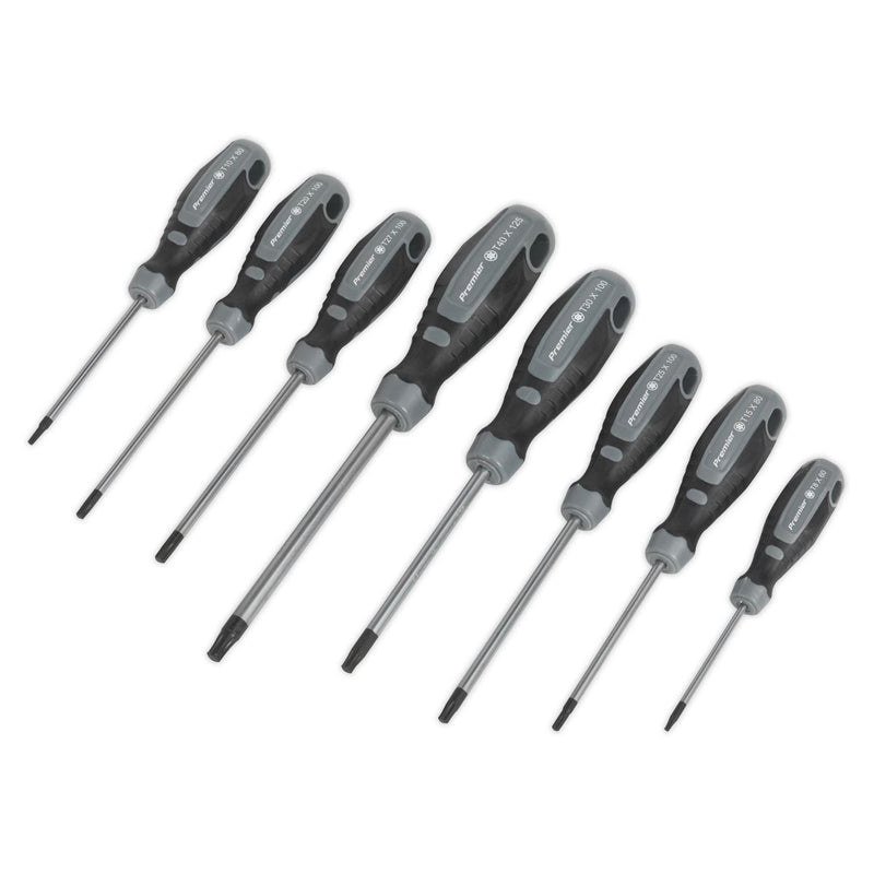 Sealey TRX-Star Screwdriver Set 8pc GripMAX AK4305 Town Tools - Dynamic Drive
