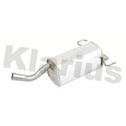 Klarius Box With Tail Pipe Rear fits Opel Zafira / Zafira Family B 2005-2012 1.6