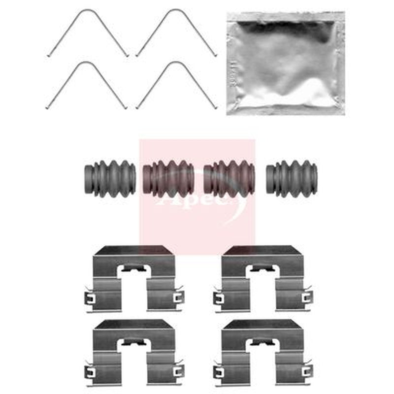 Apec Brake Shoe Accessory Kit Rear fits Dacia Logan III 2021 on 1.0