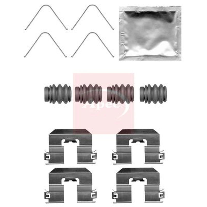 Apec Brake Shoe Accessory Kit Rear KIT2144