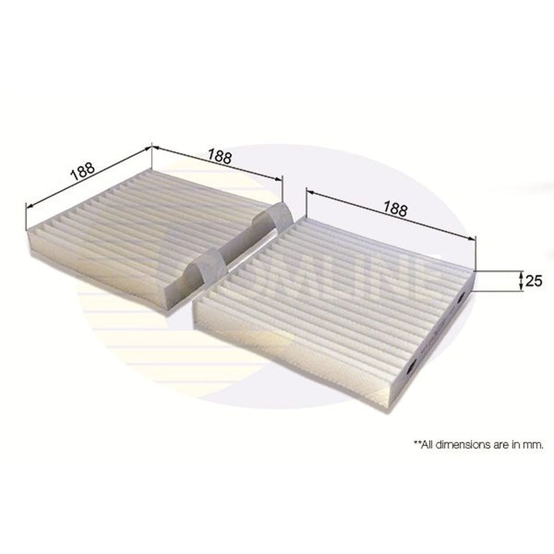 Comline Service Kit with Air, Oil & Cabin Filters fits BMW X4 2014-2018