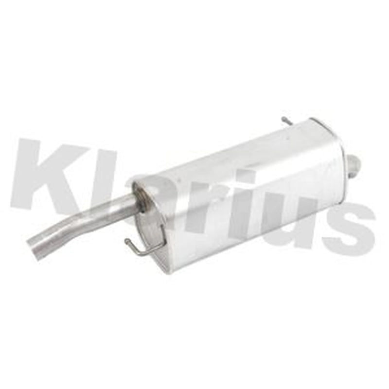 Klarius Box With Tail Pipe Rear fits Ford Fiesta V 2001-2010 1.4 1.6
