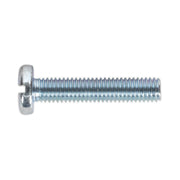 Sealey Machine Screw M5 x 25mm Pan Head Slot Zinc Pack of 50 MSS525 Sealey - Dynamic Drive